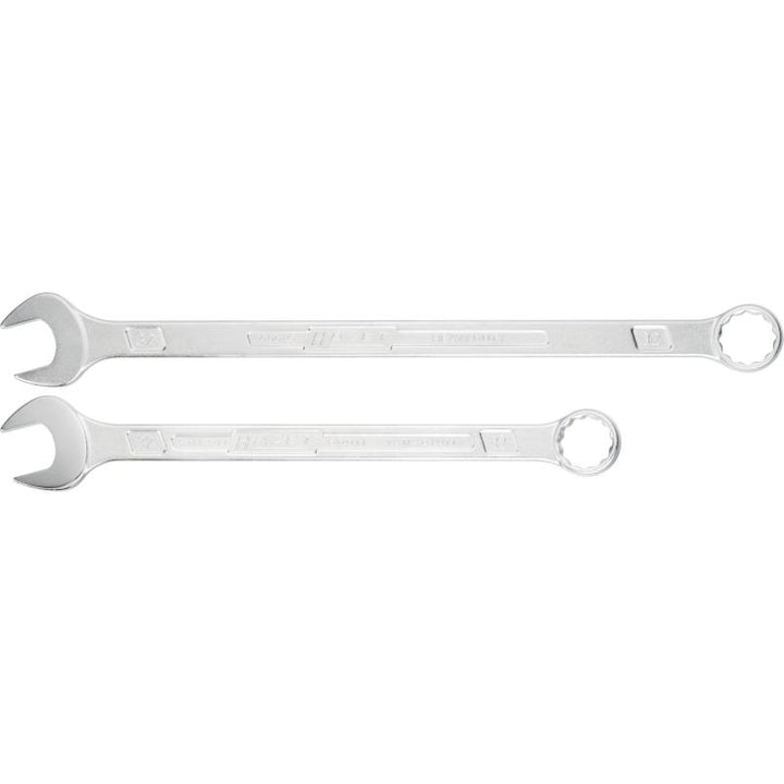 Hazet 600LG/10 Combination Wrench, Extra Long, Slim Design, 10 Pieces
