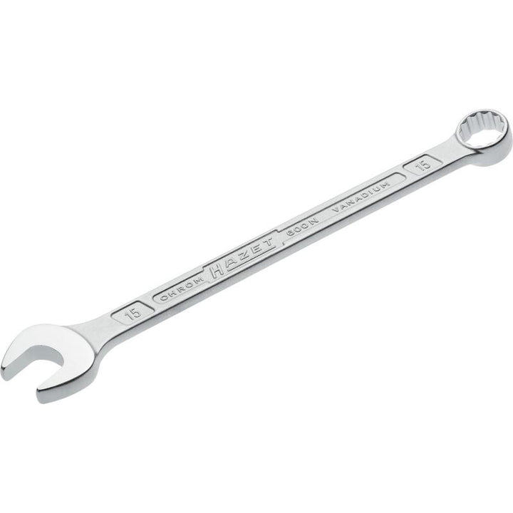 Hazet 600N-15 Combination Wrench, 12-Point, 15mm
