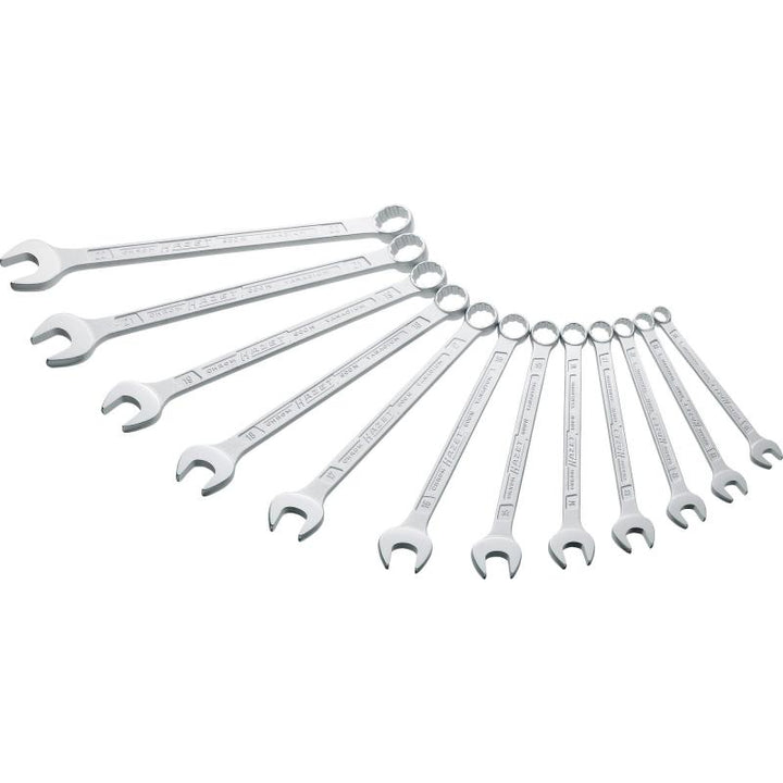 Hazet 600N/12N Combination Wrench Set, 12-Point, 12 Pieces