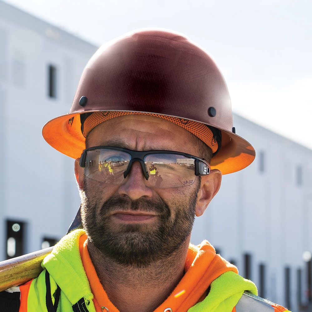 Klein Tools 60452 Hard Hat, KONSTRUCT Series, Full-Brim, Class G