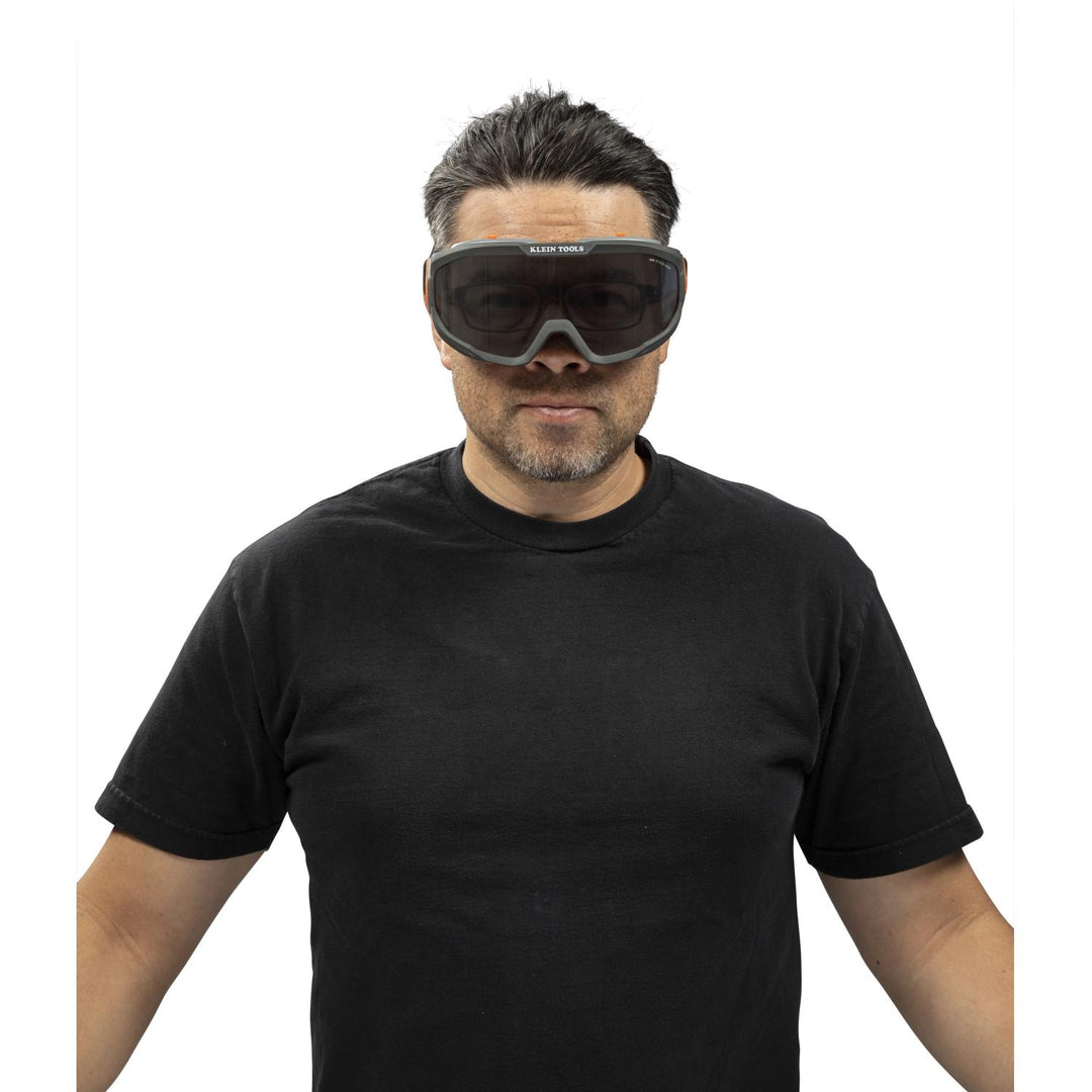 Klein Tools 60480 Safety Goggles, Gray Lens
