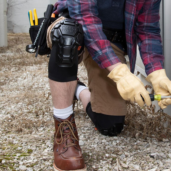 Klein Tools 60615 Heavy Duty Knee Pad Sleeves, S/M