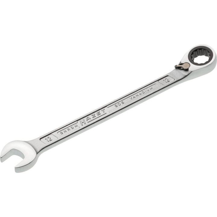 Hazet 606-12 Ratcheting Combination Wrench, 12-Point, 12mm