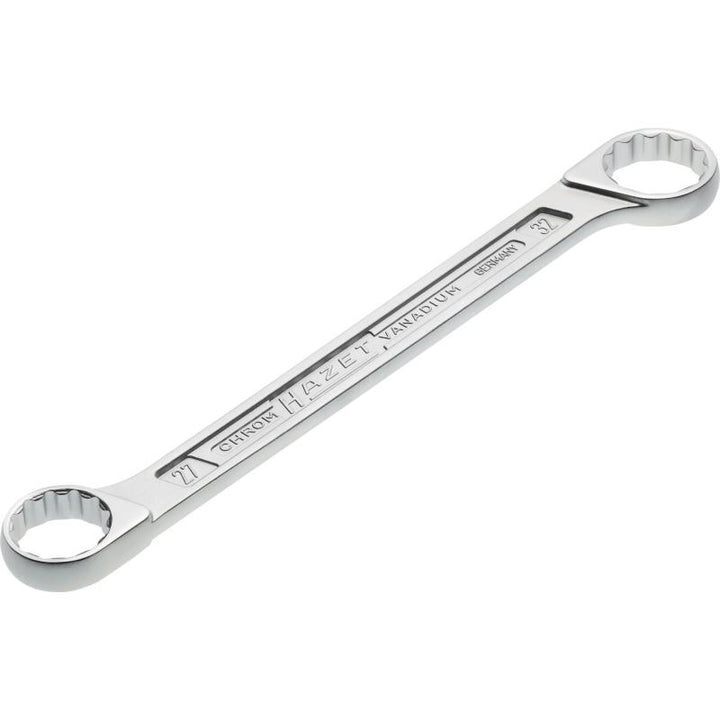 Hazet 610N-27X32 Double Box-End Wrench, 12-Point, 27x32mm
