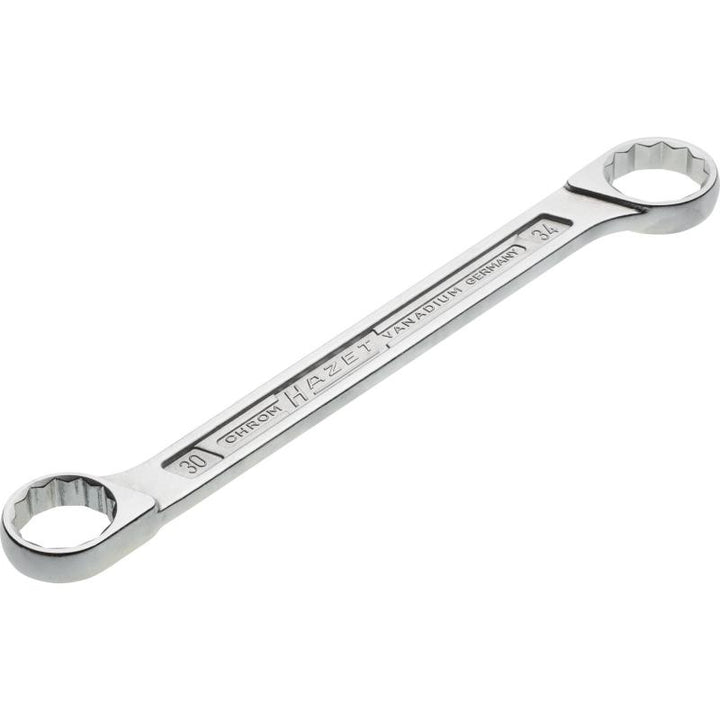 Hazet 610N-30X34 Double Box-End Wrench, 12-Point, 30x34mm