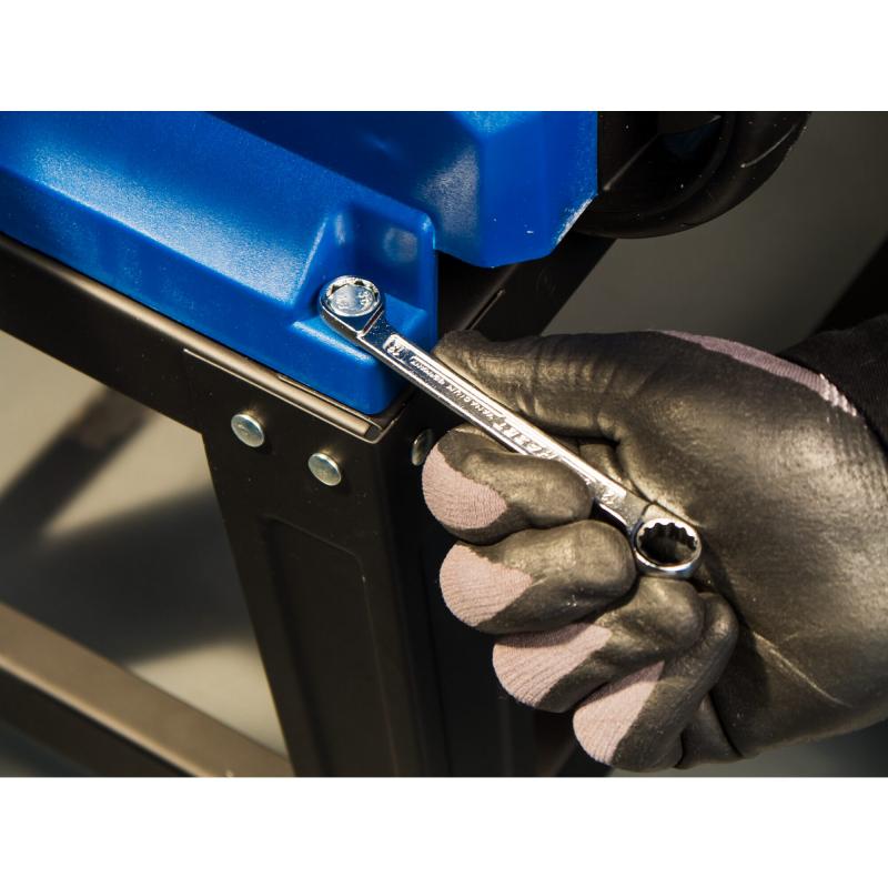 Hazet 610N/12RS Double Box-End Wrench Set, 12-Point, 12 Pieces