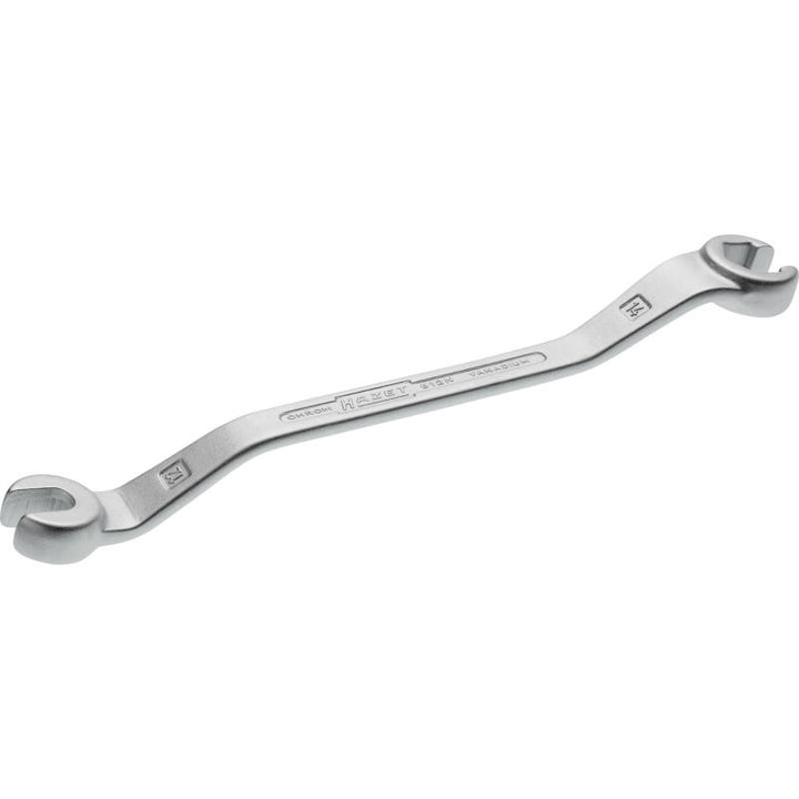 Hazet 612N-12X14 Double Box-End Wrench, Open, Hex, 12x14mm