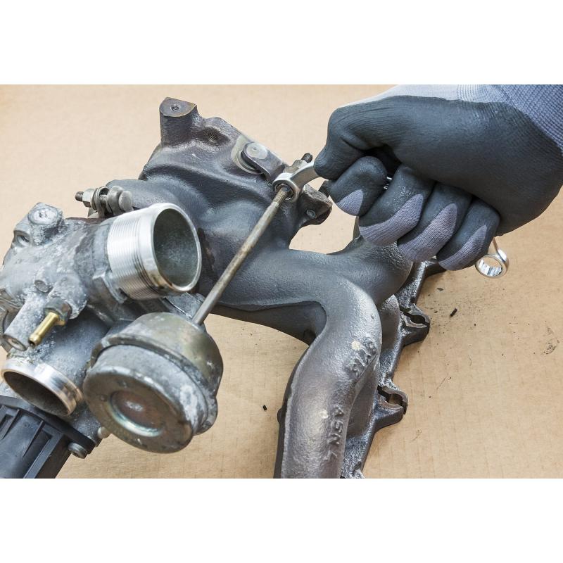 Hazet 615-S10X12 Turbo Charger Wrench, 12-Point, 10x12mm