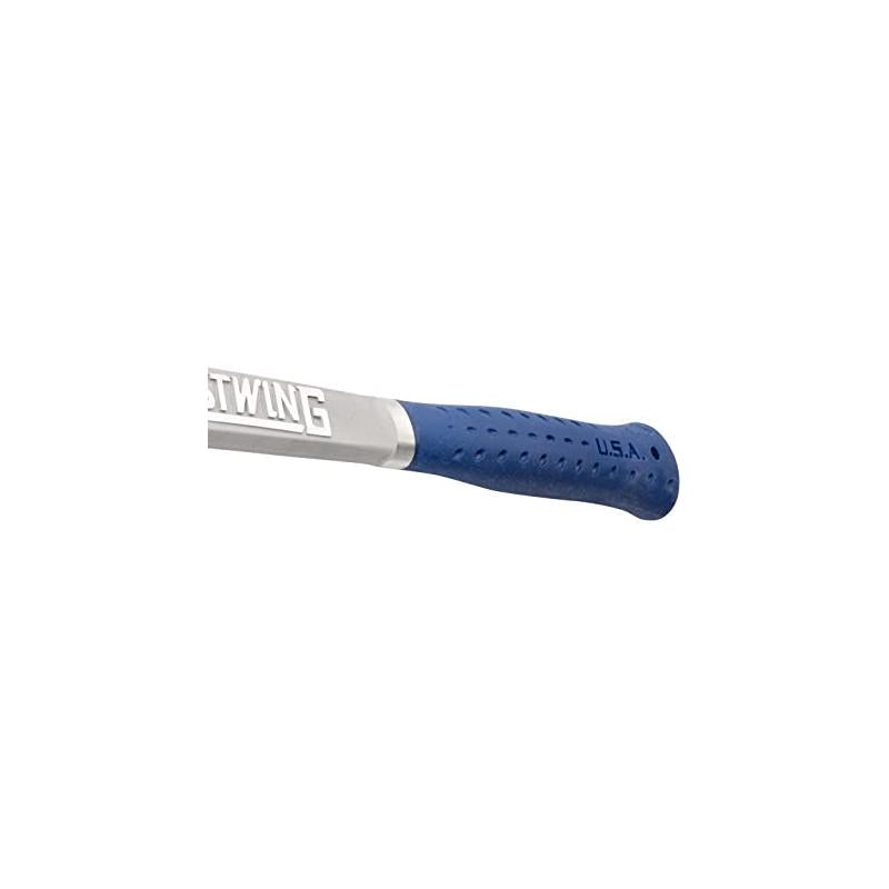 Estwing ALBL Blue Vinyl Grip Aluminum Hammer With Smooth Face