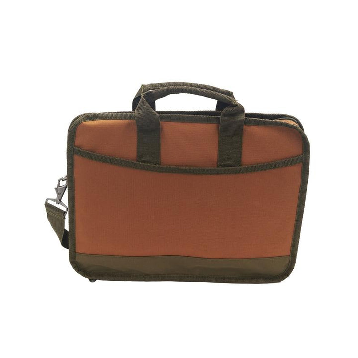 Bucket Boss 62100 Contractor's Briefcase in Brown and Green