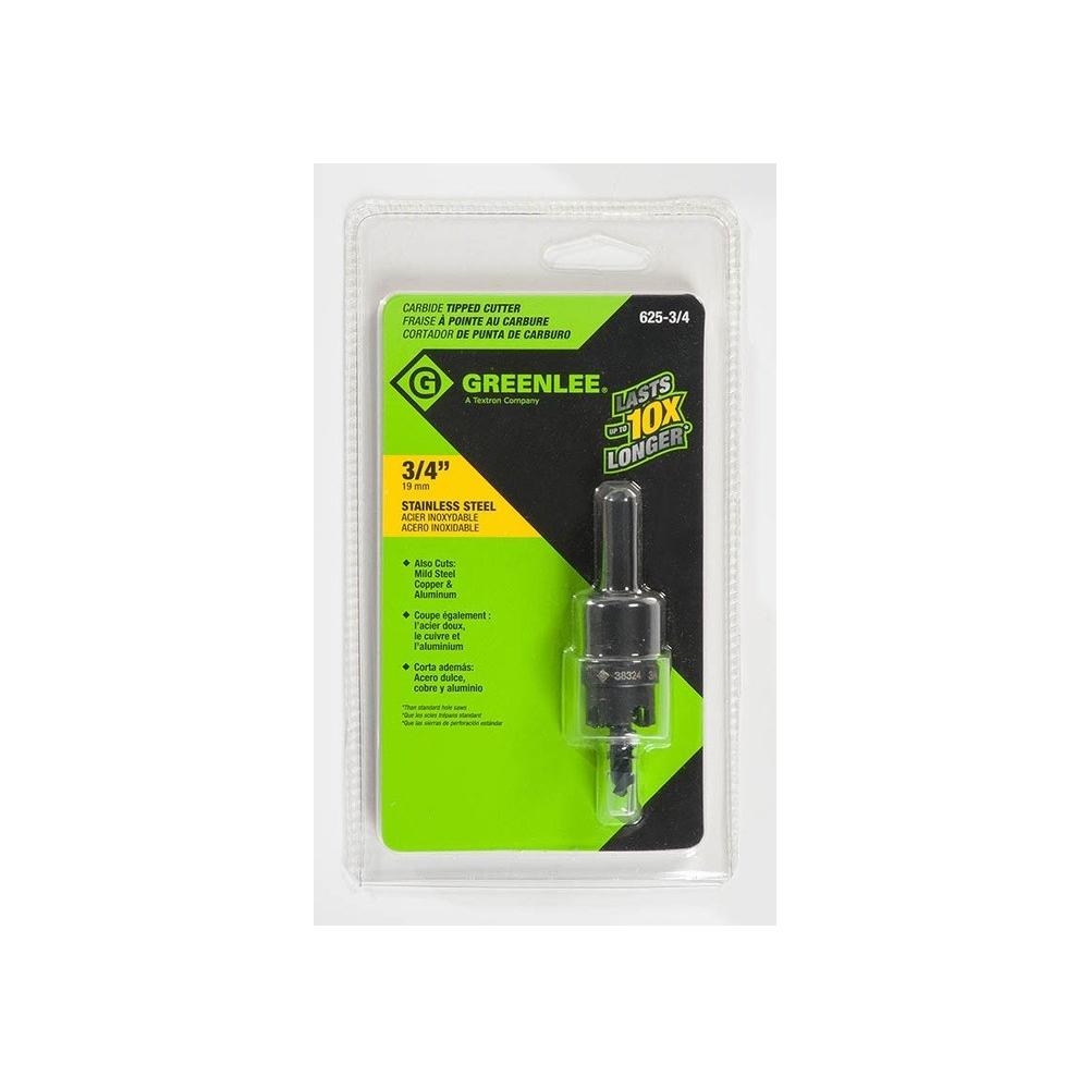 Greenlee 625-3/4 Carbide-Tipped Hole Cutter, 3/4"
