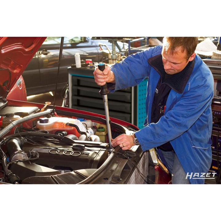 Hazet 6292-1CTCAL Torque Wrench, 40-200 Nm, 14x18mm
