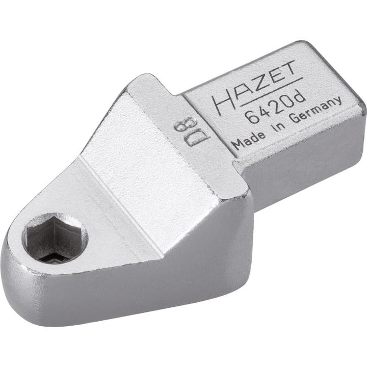 Hazet 6420D Insert Tool Holder for Bits, 14x18mm Square Drive, 8mm (5/16") Hex