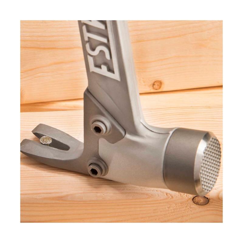 Estwing ALBKM Black Vinyl Grip Aluminum Hammer With Milled Face