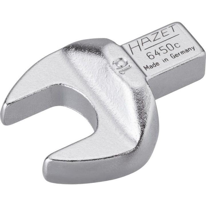 Hazet 6450C-16 Insert Open-End Wrench, 9x12mm Insert Square Drive, 16mm Hex