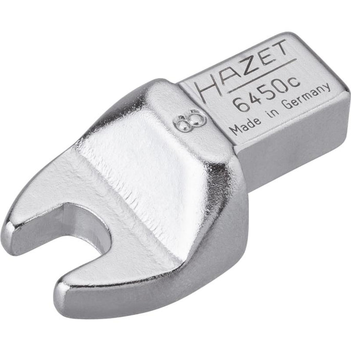 Hazet 6450C-8 Insert Open-End Wrench, 9x12mm Insert Square Drive, 8mm Hex