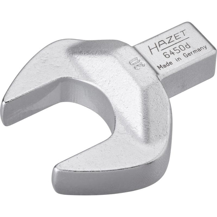 Hazet 6450D-30 Insert Open-End Wrench, 14x18mm Insert Square Drive, 30mm Hex