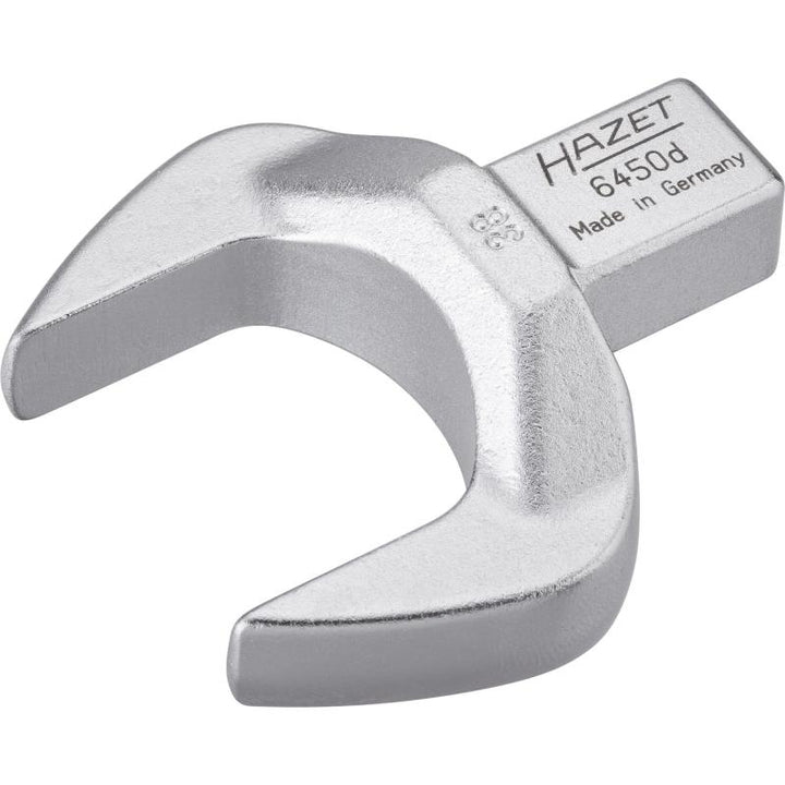 Hazet 6450D-38 Insert Open-End Wrench, 14x18mm Insert Square Drive, 38mm Hex