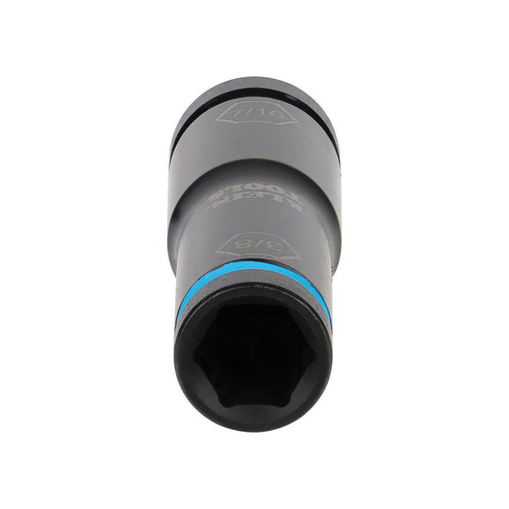 Klein Tools 66077 Flip Impact Socket, 7/16 and 3/8-Inch