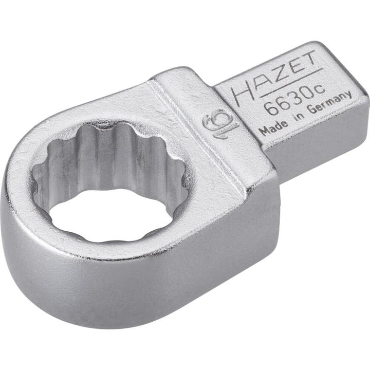 Hazet 6630C-16 Insert Box-End Wrench, 9x12mm Insert Square Drive, 16mm 12-Point