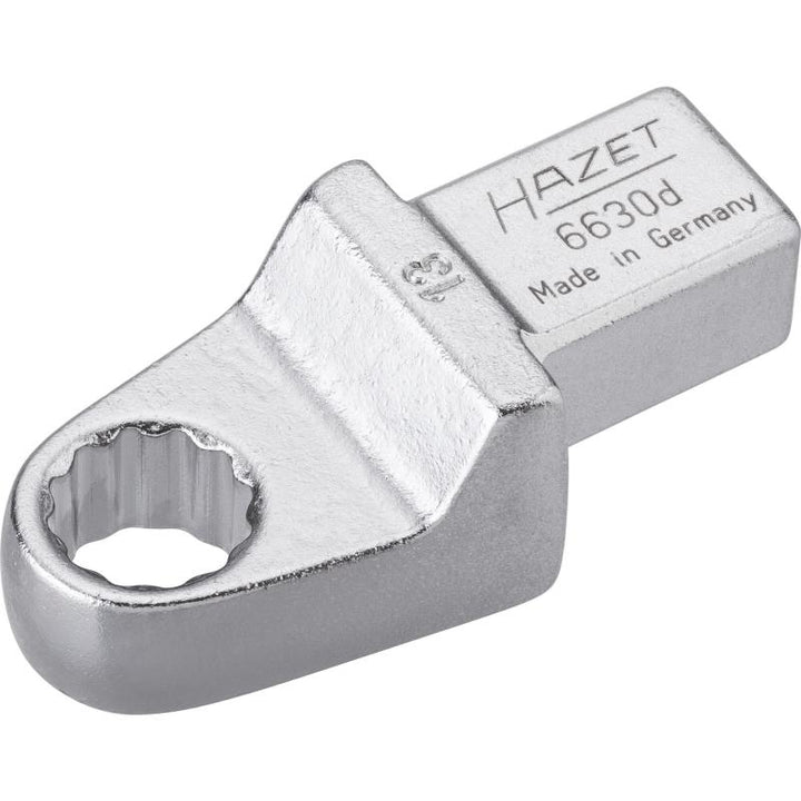 Hazet 6630D-13 Insert Box-End Wrench, 14x18mm Insert Square Drive, 13mm 12-Point