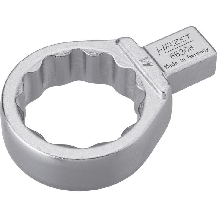 Hazet 6630D-41 Insert Box-End Wrench, 14x18mm Insert Square Drive, 41mm 12-Point