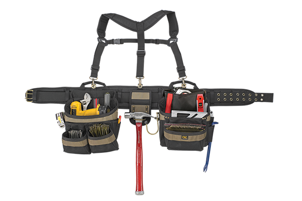 CLC 6714 5 Piece Heavy-Duty Framer’s Comfort Lift Combo Rig