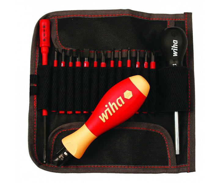 Wiha Tools 28792 Insulated TorqueControl with SlimLine Blades, 16 Pc. Set