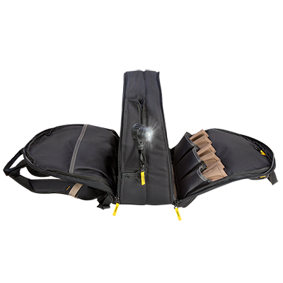 CLC ECPL38 E-CHARGE LIGHTED USB CHARGING TOOL BACKPACK