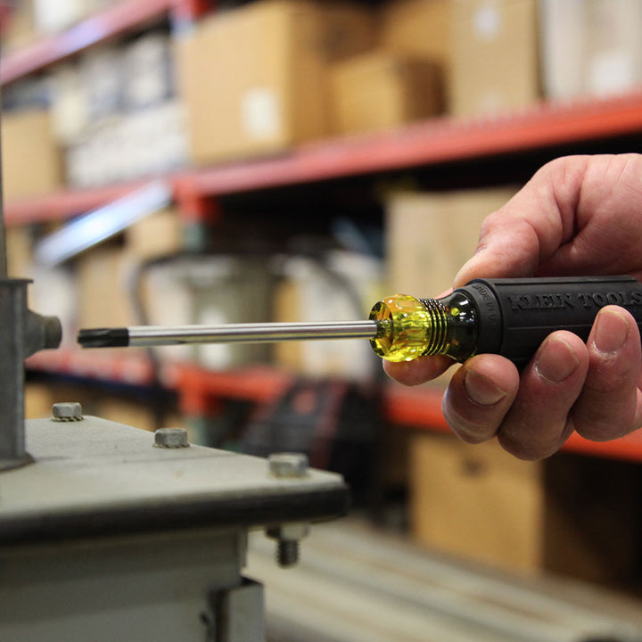 Klein Tools 7324 #2 Combo Tip Driver, 4-Inch Fixed Blade