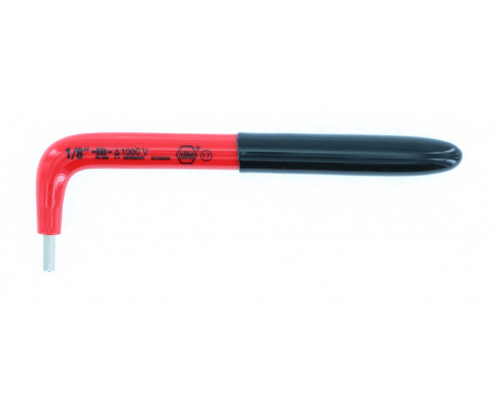 Wiha Tools 13663 Insulated Inch Hex L - Key, 1/8 Inch x 4.1 Inch