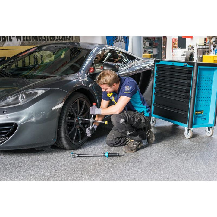 Hazet 705V Four-Way Rim Wrench, 17 x 19 x 21 mm Outside Hex, 12.5mm (1/2") Square