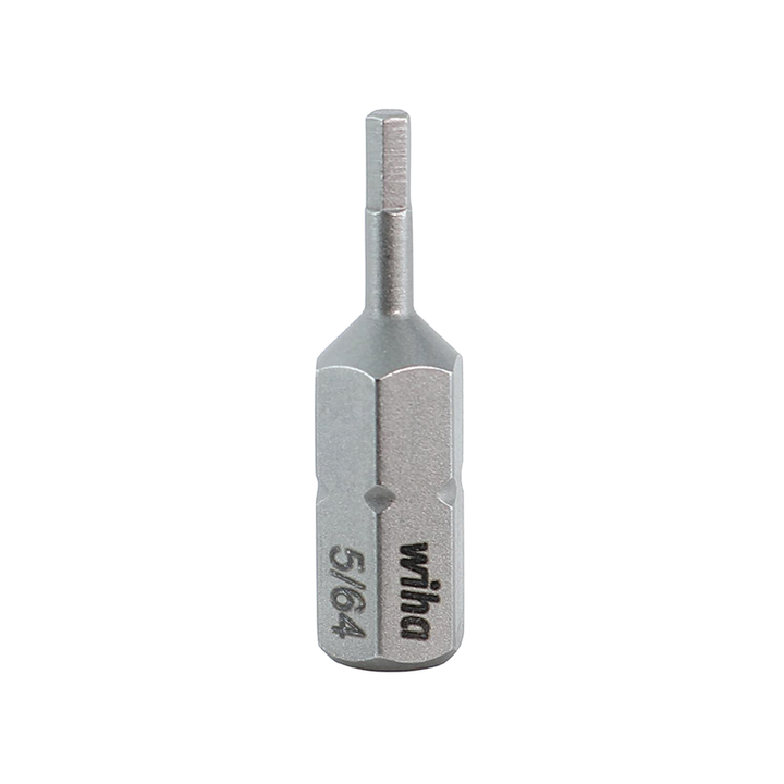 Wiha Tools 71328 Hex Inch Insert Bits, 5/64" x 25 mm, 10 Pk.
