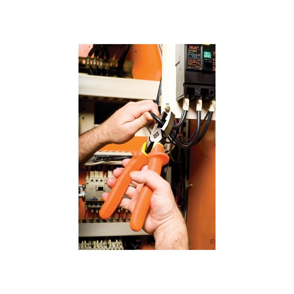 Greenlee 0151-09-INS 9" Insulated Side-Cutting Pliers