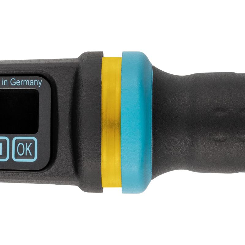 Hazet 7250-2STAC Electronic Torque Wrench with Built-In Angle Gauge, 200–1000 Nm, 20mm (3/4") Square