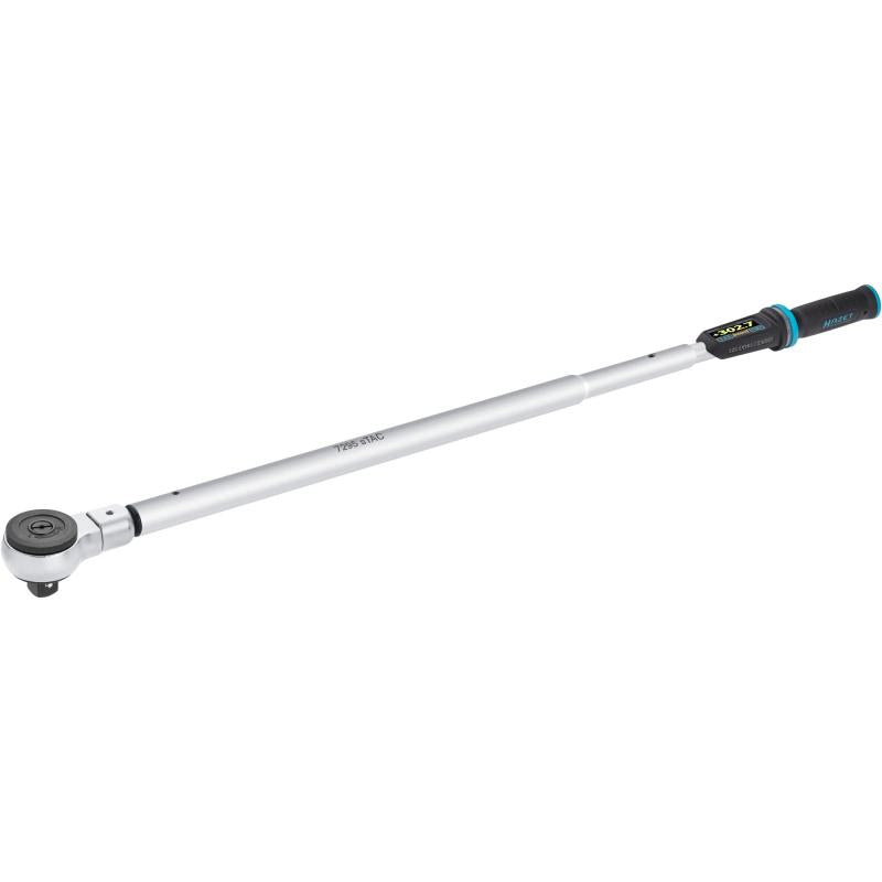 Hazet 7295-2STAC Electronic Torque Wrench with Built-In Angle Gauge, 65-650 Nm, 14x18mm Insert Square, 20mm (3/4") Square
