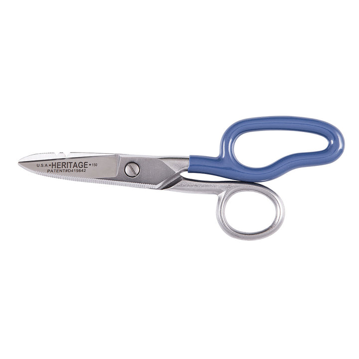 Heritage Cutlery 150 Ergo Telecom Shears / Serrate / Notched
