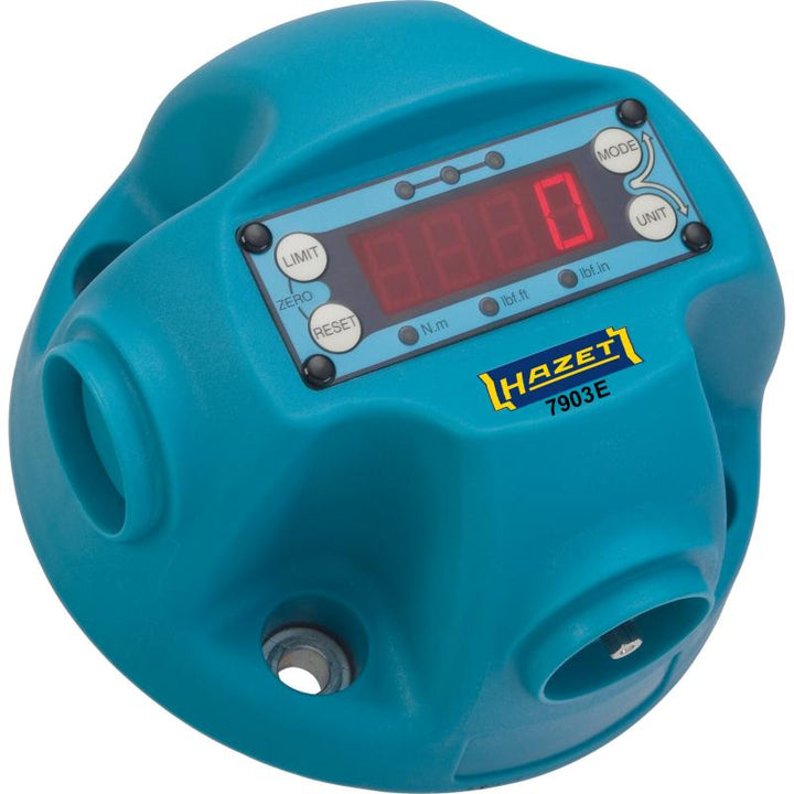 Hazet 7903E Torque Tester, Electronic, 1-25 Nm, 6.3mm (1/4") Hex