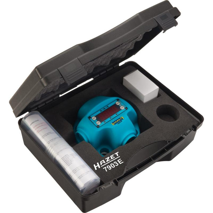 Hazet 7903E Torque Tester, Electronic, 1-25 Nm, 6.3mm (1/4") Hex