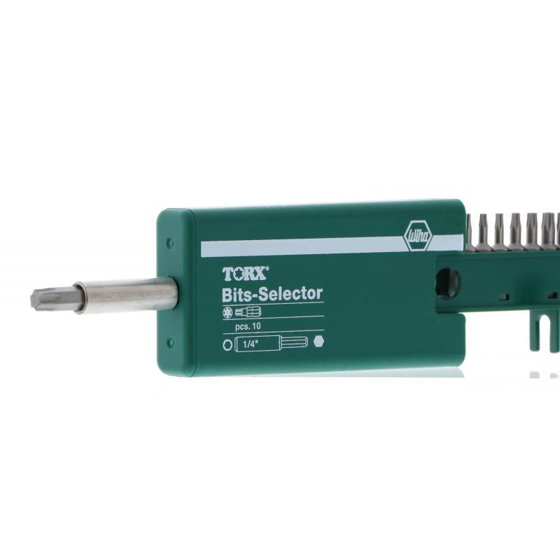 Wiha Tools 79245 11 Piece Torx Bits-Selector and Magnetic Bit Holder Set - T7 - T40