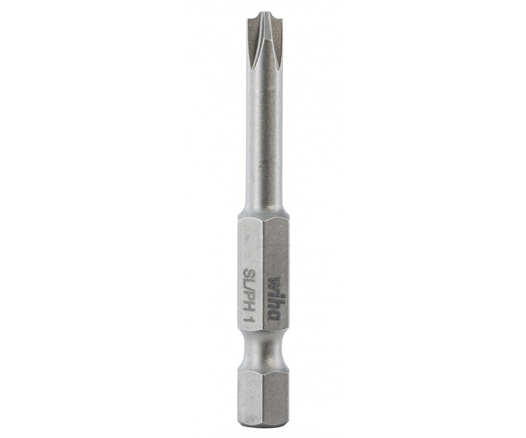 Wiha Tools 71452 Xeno Terminal Block Power Bits, #1 x 50 mm, 10 Pk.