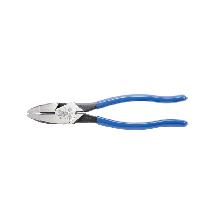 Klein Tools D2000-9NE Side Cutter Linemans Pliers Cut ACSR, Screws, Nails, Hard Wire, 9-Inch Electrical Pliers