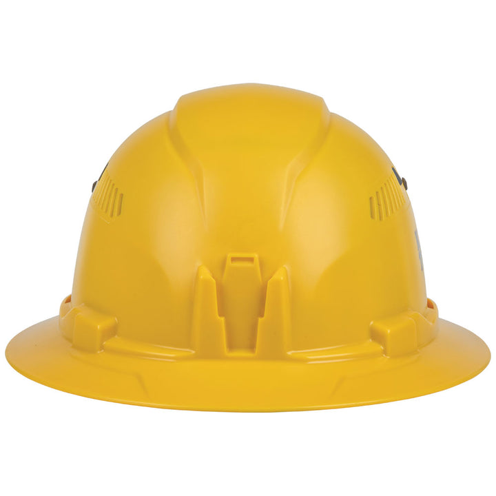 Klein Tools 60262 Hard Hat, Vented, Full Brim, Yellow