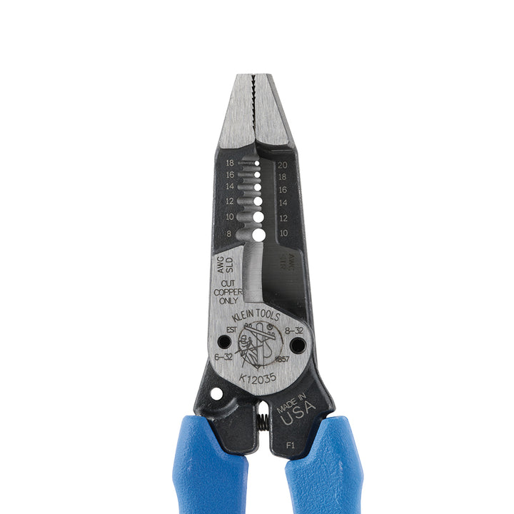 Klein Tools K12035 Klein-Kurve Heavy-Duty Wire Stripper, 8-20 AWG