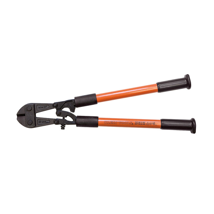 Klein Tools 63124 Fiberglass Handle Bolt Cutter, 24-1/2-Inch