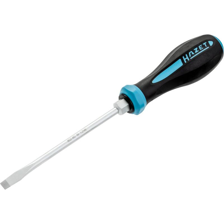 Hazet 802-80 HEXAnamic Screwdriver, Slotted, 1.2x8mm