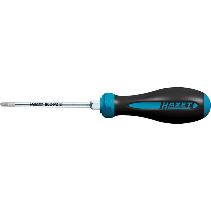 Hazet 802-PZ1 HEXAnamic Screwdriver, Pozidriv, PZ1