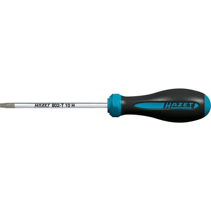 Hazet 802-T10H HEXAnamic Screwdriver, Tamper-Resistant TORX®, T10H