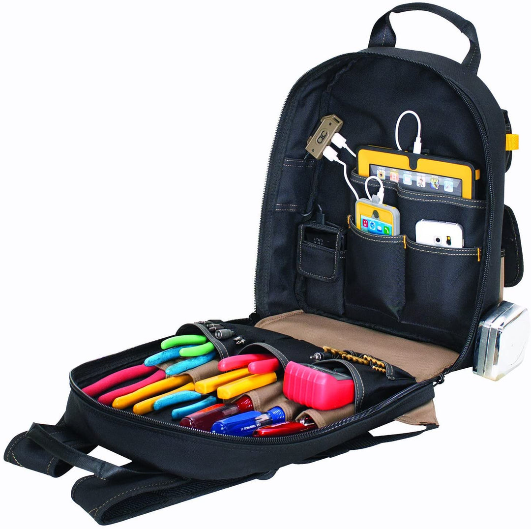CLC ECP135 E-Charge USB Charging Tool Backpack