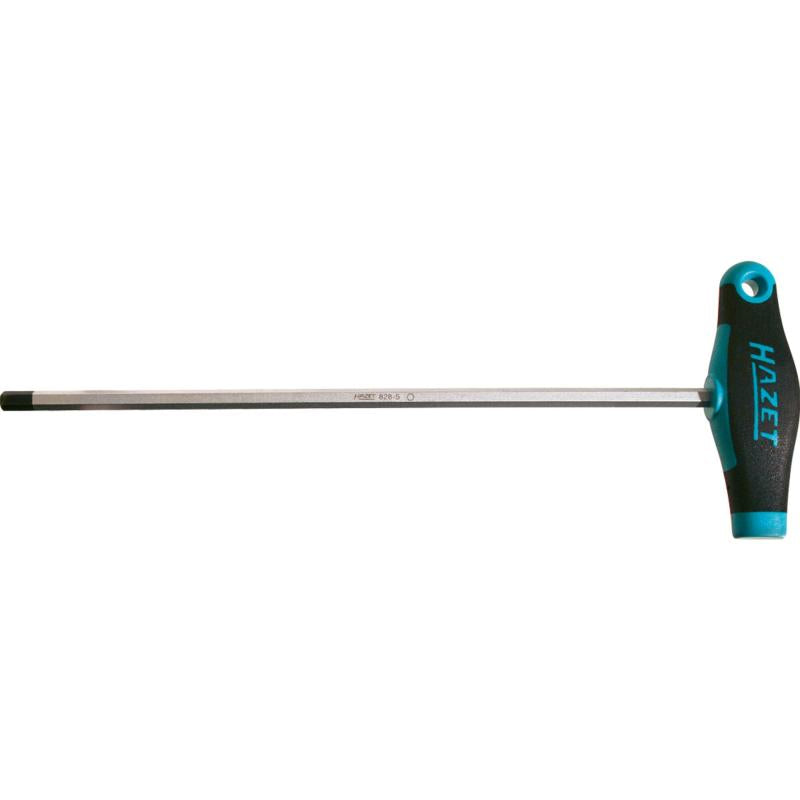 Hazet 828-2.5 Screwdriver with T-Handle, Hex, 2.5mm